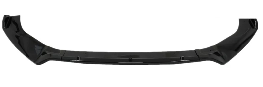 VOLKWAGEN GOLF MK7.5 LOOK R LIP DELANTERO  NEGRO BRILLANTE